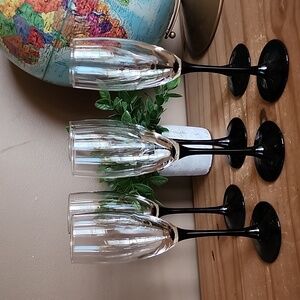 Vintage Luminarc France Champagne Flutes
